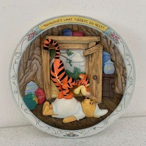 Vintage Disney Bouncing's What Tiggers Do Best Winnie the Pooh Decor